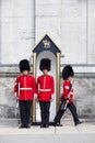 Changing of Foot Guards at Governor General House Royalty Free Stock Photo