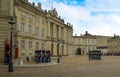 Changing guard at the Amalienborg Palace in Copenhagen, Denmark Royalty Free Stock Photo