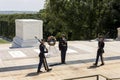 Changing of the Guard, Arlington Cemetery Royalty Free Stock Photo