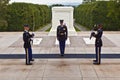 Changing the guard at Arlington Royalty Free Stock Photo