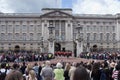 Changing of the guard at Buckingham Palace London Royalty Free Stock Photo