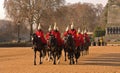 Changing the Guard, Horse Guards Parade. Royalty Free Stock Photo