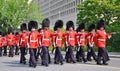 Changing of Guard in Ottawa, Canada