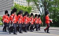 Changing of Guard in Ottawa, Canada