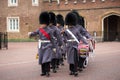 Changing the Guard parade, London Royalty Free Stock Photo