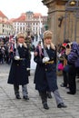 Changing the guard Prague Castle