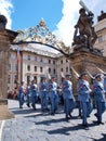 Changing of the guard, Prague, Czech Republic