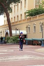 Changing of guard at royal palace, Monte-Carlo, Monaco.