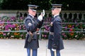 Changing of the guard at the Tomb of the Unknown at Arlington Ce Royalty Free Stock Photo