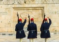 Changing Guard Tomb Unknown Soldier Athens Greece