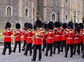 Changing of the Guard at Windsor Castle, England