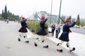 The guard changing at The Hellenic Parliament