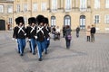 Changing guards Royalty Free Stock Photo