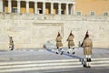 Changing guards near parliament at Athens