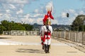 Changing of the guards at the Palace.