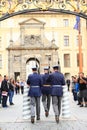 Changing guards Royalty Free Stock Photo