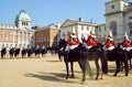 Changing of the guards Royalty Free Stock Photo