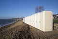 Changing Huts, Chalkwell, Essex, England