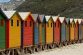 Changing huts at Muizenberg