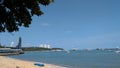 The Changing of Pattaya Beach Royalty Free Stock Photo