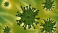 Changing strains of the virus quick evolution