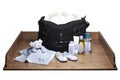 Changing Table and Diaper Bag Royalty Free Stock Photo