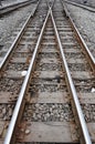 Changing tracks Royalty Free Stock Photo