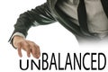 Changing word Unbalanced into word Balanced