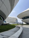 Changsha City, Hunan, China - August 17, 2023: The Changsha Meixi Lake International Culture and Arts Centre