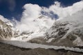 Changtse, Khumbutse, and Everest