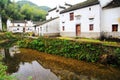 Changxi village ,the Huizhou style ancient village in China Royalty Free Stock Photo