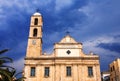 Chania Cathedral, dedicated to Panagia Trimartyri Virgin of the Three Martyrs in Chania Old Town Royalty Free Stock Photo