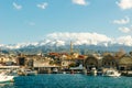Chania Harbour. Beautiful venetian port with boats