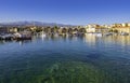 Chania Harbour, Crete, Geece. 9th august 2019. Beautiful venetian port