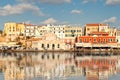 ChaniaÃ¢â¬â¢s Venetian Harbour in Crete, Greece