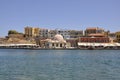 Chania, september 1st: Mosque Kucuk Hasan from Chania in Crete Island of Greece