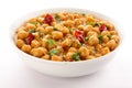 Channa masala from Indian Cuisine. Royalty Free Stock Photo