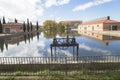 Channel of Castile in palencia, Spain Royalty Free Stock Photo