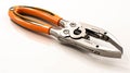 Channel Lock Pliers on white background Royalty Free Stock Photo