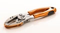 Channel Lock Pliers on white background Royalty Free Stock Photo