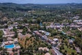 Channel in Moraitika and Messonghi towns, Corfu, Greece