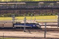 Channel Tunnel train at Folkestone, UK Royalty Free Stock Photo