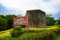 Chanthaburi, thailand - May 6 ,2019: Khuk Khi Kai, ancient prison as a tourist attraction