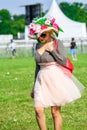 CHANTILLY - JUNE 15 : Lifestyle at Prix de Diane in racecourse, near Paris on June 15, 2014, France.