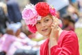 CHANTILLY - JUNE 15 : Lifestyle at Prix de Diane in racecourse, near Paris on June 15, 2014, France.