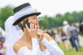 CHANTILLY - JUNE 15 : Lifestyle at Prix de Diane in racecourse, near Paris on June 15, 2014, France.