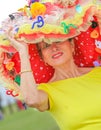 CHANTILLY - JUNE 15 : Lifestyle at Prix de Diane in racecourse, near Paris on June 15, 2014, France.