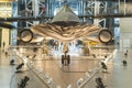 Chantilly- USA, September, 26: Lockheed SR-71 Blackbird on Display in National Air and Space Museum in Steven F.