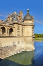 Chantily chateau in France Royalty Free Stock Photo