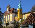 The Chantry And The Onion Dome In Portmeirion, North Wales